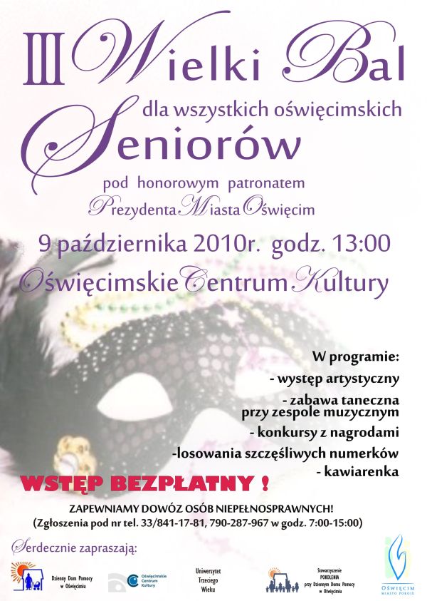 III WIELKI BAL SENIORÓW